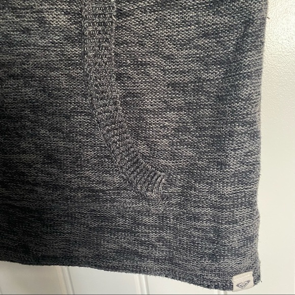 Roxy pullover sweater, long tunic style with hood, size Med - Picture 4 of 8